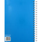 A4 Wiro Plain Blue Lined Notebook image number 3