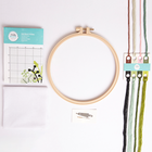 Simply Make: Personalised Foliage Cross Stitch Kit image number 3