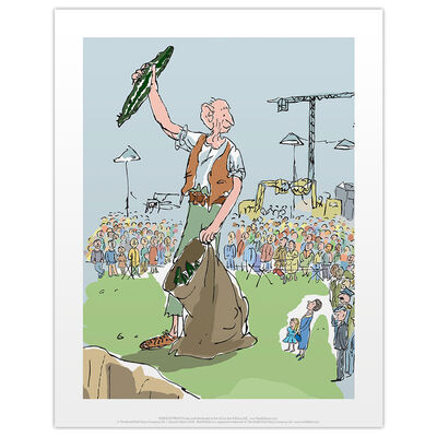 Roald Dahl The BFG Crowd Print image number 1
