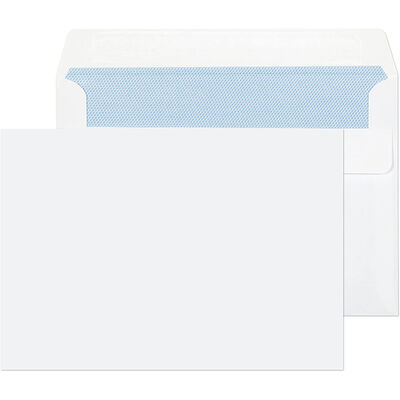 White Wallet Envelopes C6 Pack of 500 image number 1