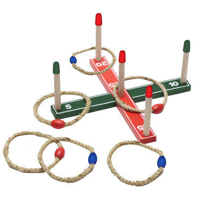 Wooden Quoits Set image number 2