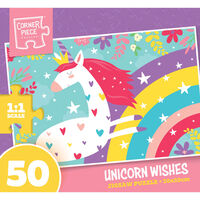 Unicorn Wishes 50 Piece Jigsaw Puzzle