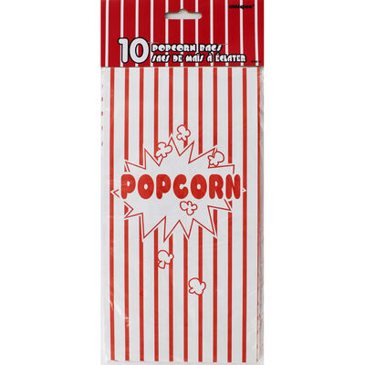 10 Paper Popcorn Bags image number 1