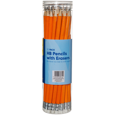 Works Essentials HB Pencils: Pack of 30 image number 1