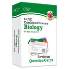 CGP GCSE Combined Science Biology: Revision Question Cards image number 1