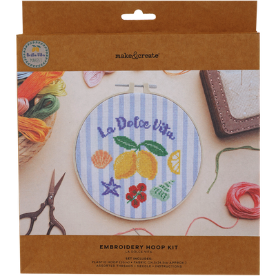 Cross Stitch Kit: La Dolce Vita image number 1