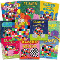 Elmer: 10 Kids Picture Book Bundle