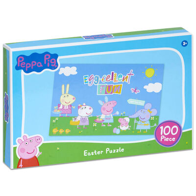Peppa Pig Easter 100 Piece Jigsaw Puzzle image number 1
