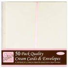 Anita's Tall Cream Cards & Envelopes: Pack of 50 image number 1