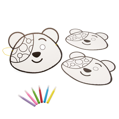 Children in Need Pudsey Mask Kit: Pack of 3 image number 2