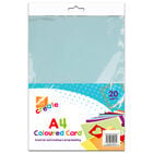 A4 Coloured Card: Pack of 20 image number 1