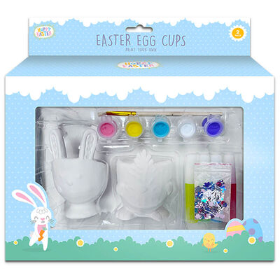 Paint Your Own Easter Egg Cups: Pack of 2 image number 1