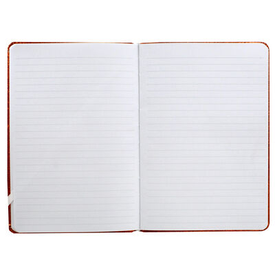 A5 Orange Glitter Cased Lined Journal image number 3
