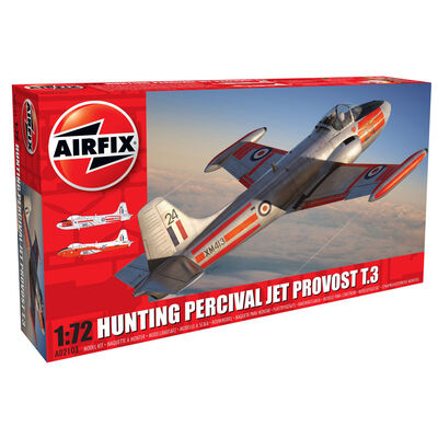 Airfix 1-72 Hunting Percival Jet Provost T3 Model Kit image number 1