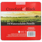 Crawford and Black Watersoluble Pencils - Set Of 24 image number 4