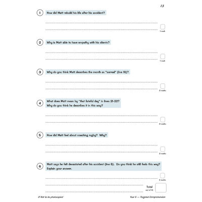 KS2 English Targeted Question Book: Year 6 Comprehension Book 1 image number 3