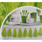 Green Paper Tassel 3m Garland image number 3