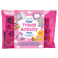 PlayWorks Kids’ Travel Activity Pack: Pink