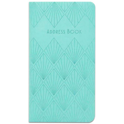 Slim Embossed Address Book: Assorted image number 1