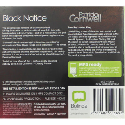 Black Notice: MP3 CD image number 2