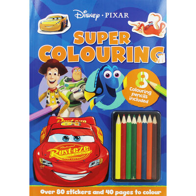 Disney Pixar Super Colouring image number 1