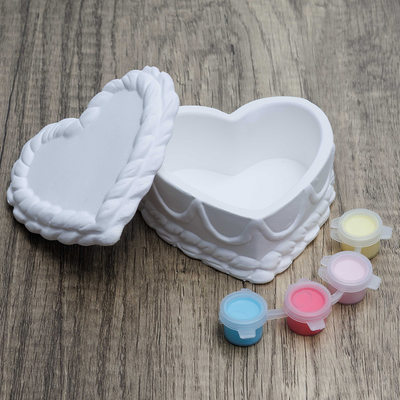 Paint Your Own Heart Trinket Dish image number 2