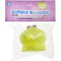 Bubble Blowing Squeezy Friend: Assorted