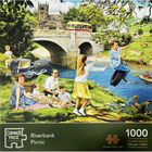 Riverbank Picnic 1000 Piece Jigsaw Puzzle image number 1