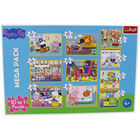Peppa Pig 10-in-1 Jigsaw Puzzle Set image number 2