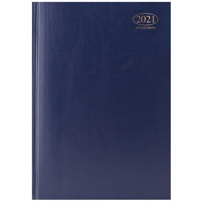 A4 Blue Week To View Appointment Diary image number 1