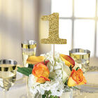 Gold Glitter Table Numbers image number 2