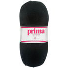 Prima DK Acrylic Wool: Black Yarn 100g image number 1