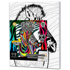 Splat Planet Pop Art Giant Painting By Numbers: Zebra image number 1