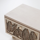 Mini Leaf Laser Cut Wooden Cabinet image number 3