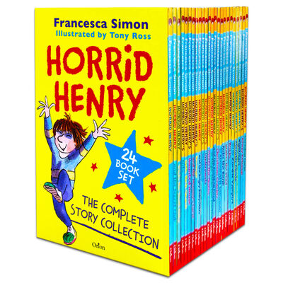 Horrid Henry the Complete Story Collection: 24 Book Set image number 1