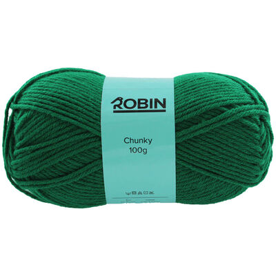 Robin Chunky: Emerald Yarn 100g image number 1