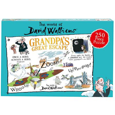 David Walliams Grandpa's Great Escape 250 Piece Jigsaw Puzzle image number 1