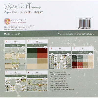Yuletide Memories Paper Pad - 12x12 Inch image number 4