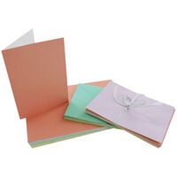 Create Your Own Multi Coloured Greeting Cards - Pack Of 30
