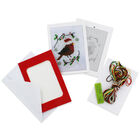 Make Your Own Cross Stitch Card Kit: Robin image number 2
