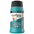System 3 Acrylic Paint: Phthalo Turquoise 500ml image number 1