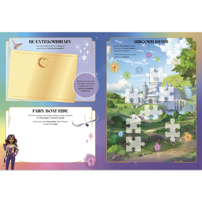 Unicorn Academy: Sticker Activity Book image number 2