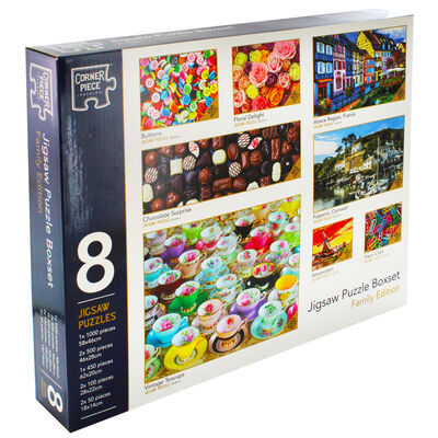 Family 8-in-1 Jigsaw Puzzle Boxset image number 1