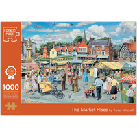 The Marketplace 1000 Piece Jigsaw Puzzle