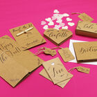25 Kraft Wedding Place Cards image number 4