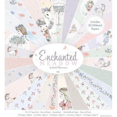 Enchanted Meadow Paper Pad 12x12 Inch image number 1