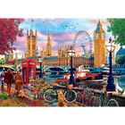 A Stroll Along the Thames 500 Piece Jigsaw Puzzle image number 2
