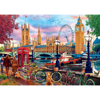 A Stroll Along the Thames 500 Piece Jigsaw Puzzle