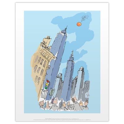 Roald Dahl James and the Giant Peach Buildings Print image number 1