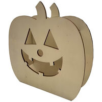 Halloween Wooden Pumpkin